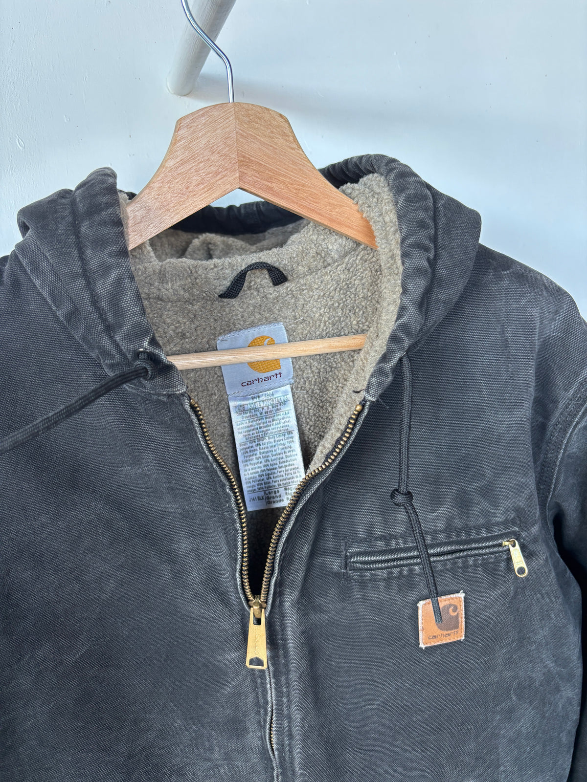 L - VINTAGE CARHARTT HOODED JACKET
