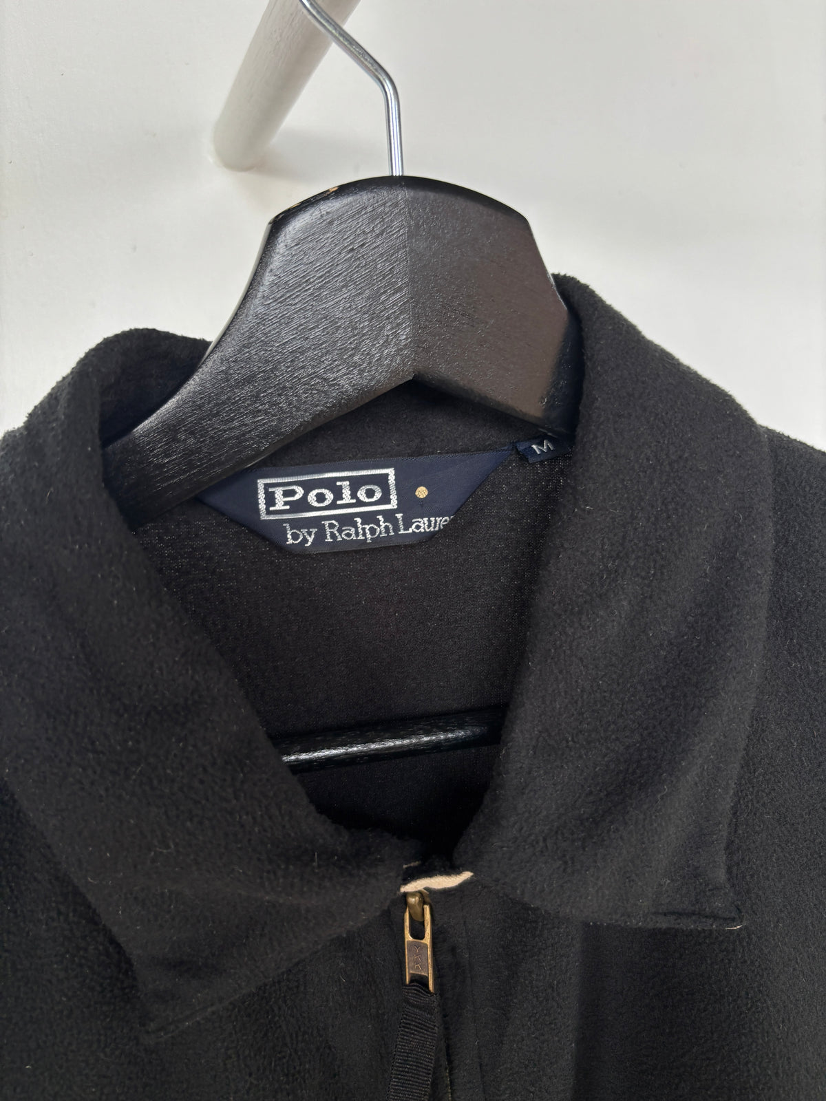 M - VINTAGE RALPH LAUREN HARRINGTON FLEECE JACKET