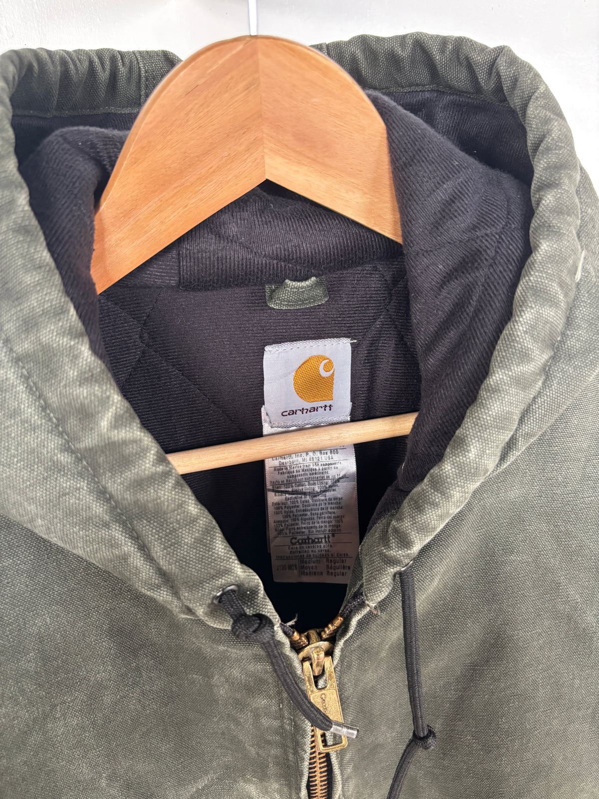 M - VINTAGE CARHARTT HOODED JACKET