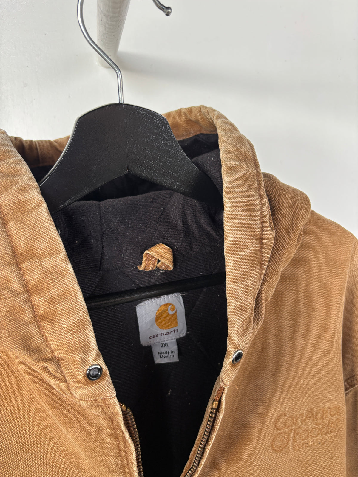 XXL - VINTAGE CARHARTT HOODED JACKET