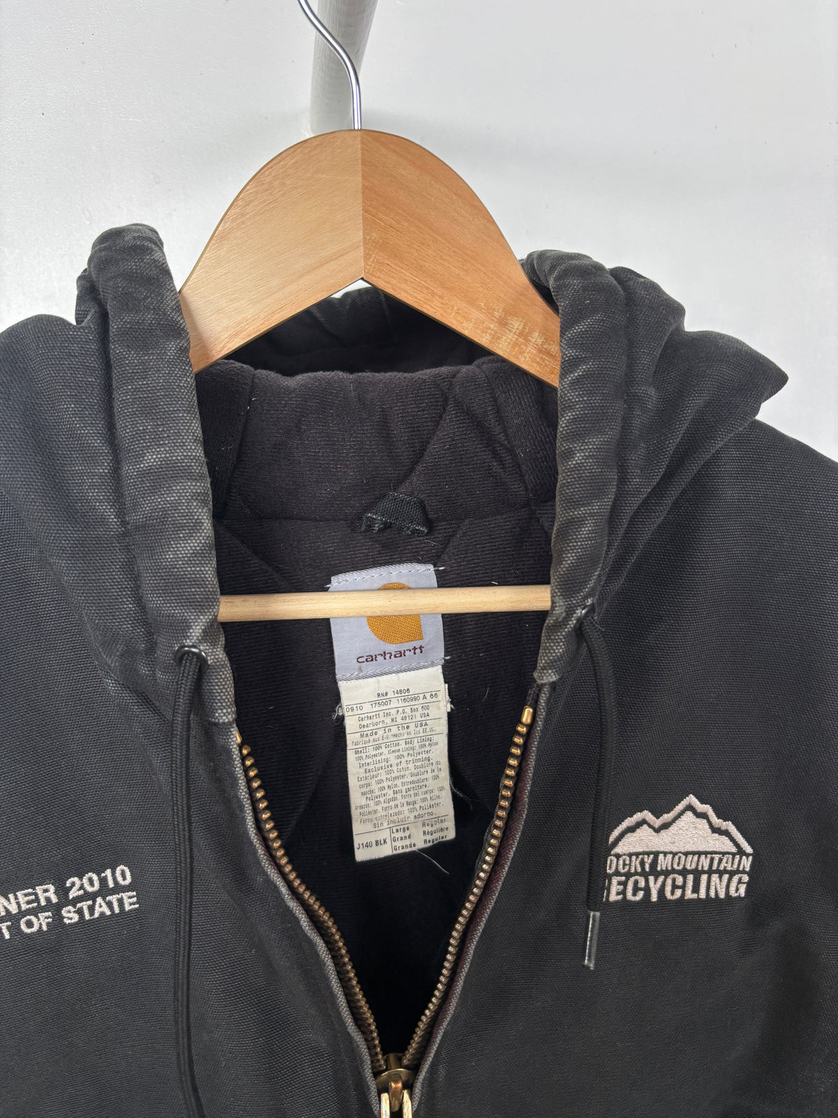 L - VINTAGE CARHARTT HOODED JACKET