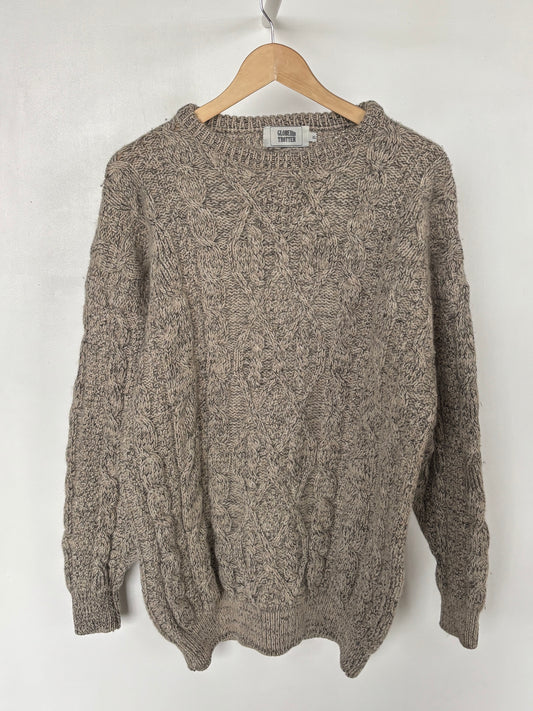 XL - VINTAGE ARAN SWEATSHIRT