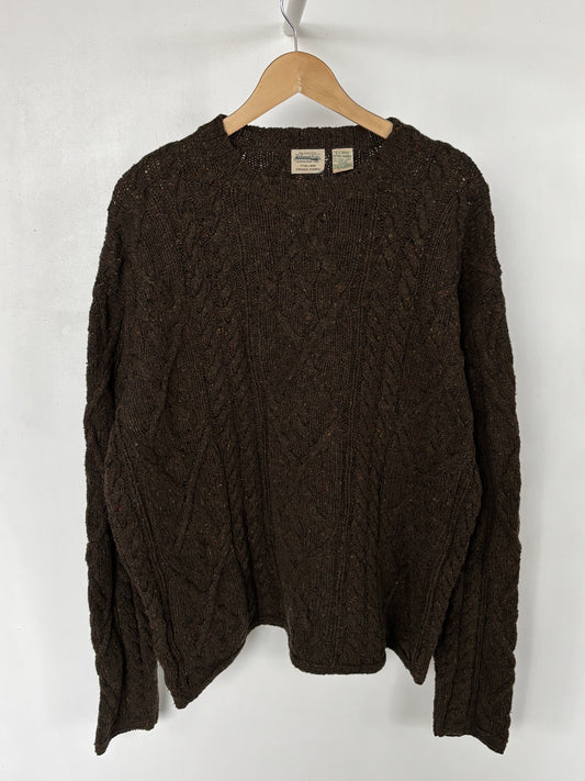 L - VINTAGE KNITTED SWEATSHIRT