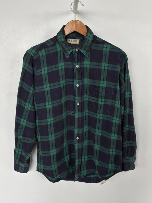 S - VINTAGE LL BEAN FLANNEL SHIRT