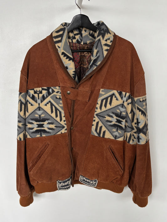 L - VINTAGE AZTEC JACKET
