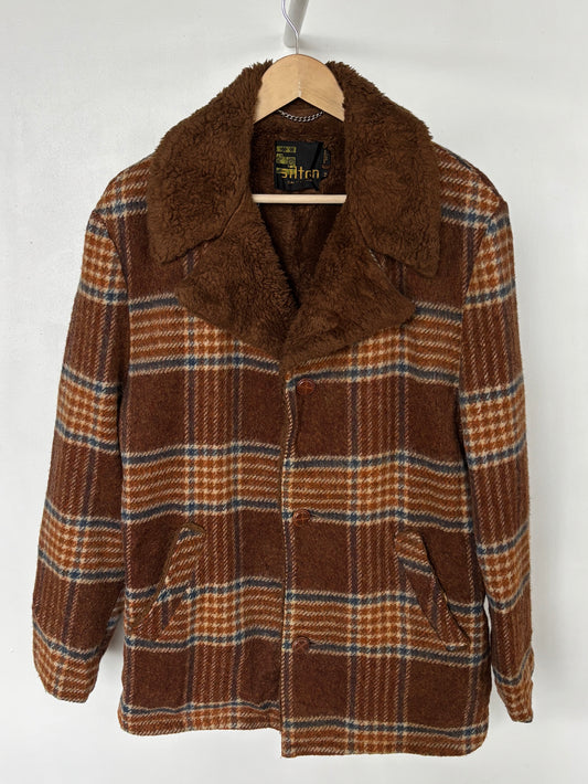 M - VINTAGE 70S SILTON WOOL COAT