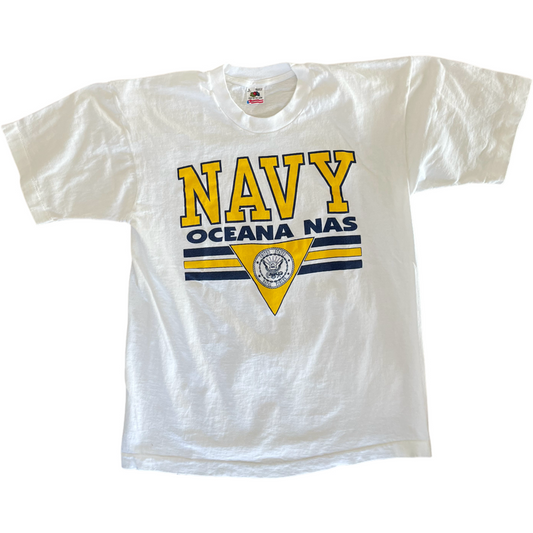 M - VINTAGE NAVY TEE