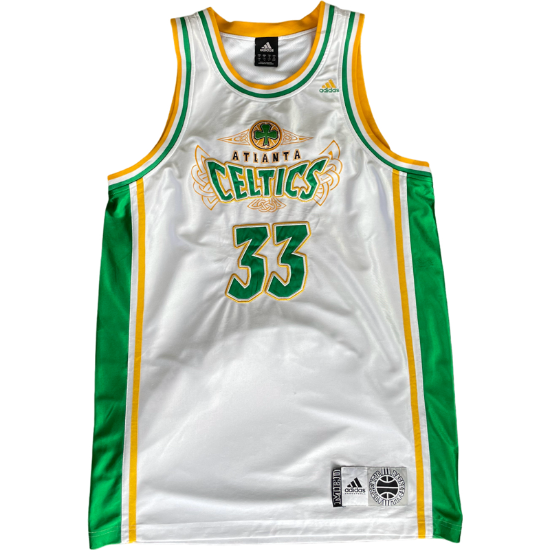 XL - VINTAGE ATLANTA CELTICS BASKETBALL JERSEY