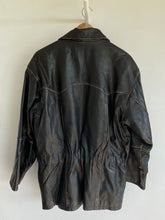 Load image into Gallery viewer, M - VINTAGE LEATHER JACKET
