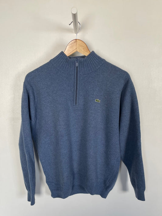 S - VINTAGE LACOSTE QUARTER ZIP