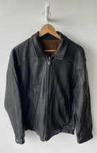 Load image into Gallery viewer, L - VINTAGE LEATHER REVERSIBLE JACKET
