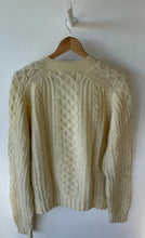 Load image into Gallery viewer, L - VINTAGE ARAN CARDIGAN
