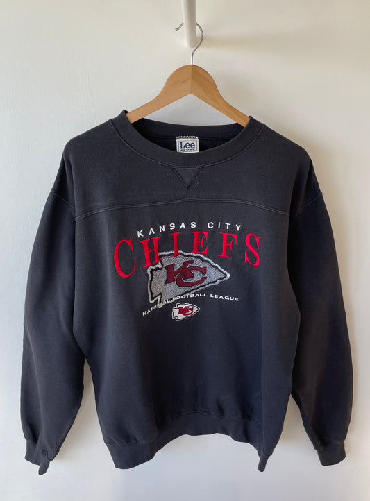 M - VINTAGE KANSAS CITY CHIEFS SWEATSHIRT