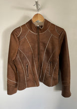 Load image into Gallery viewer, S - VINTAGE FAUX LEATHER JACKET
