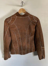 Load image into Gallery viewer, S - VINTAGE FAUX LEATHER JACKET
