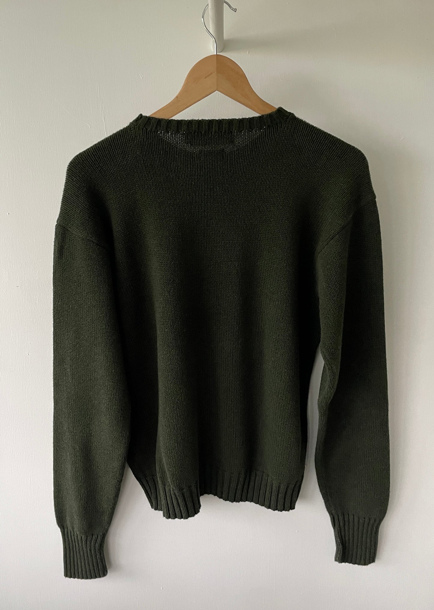 M - VINTAGE RALPH LAUREN KNITTED SWEATSHIRT