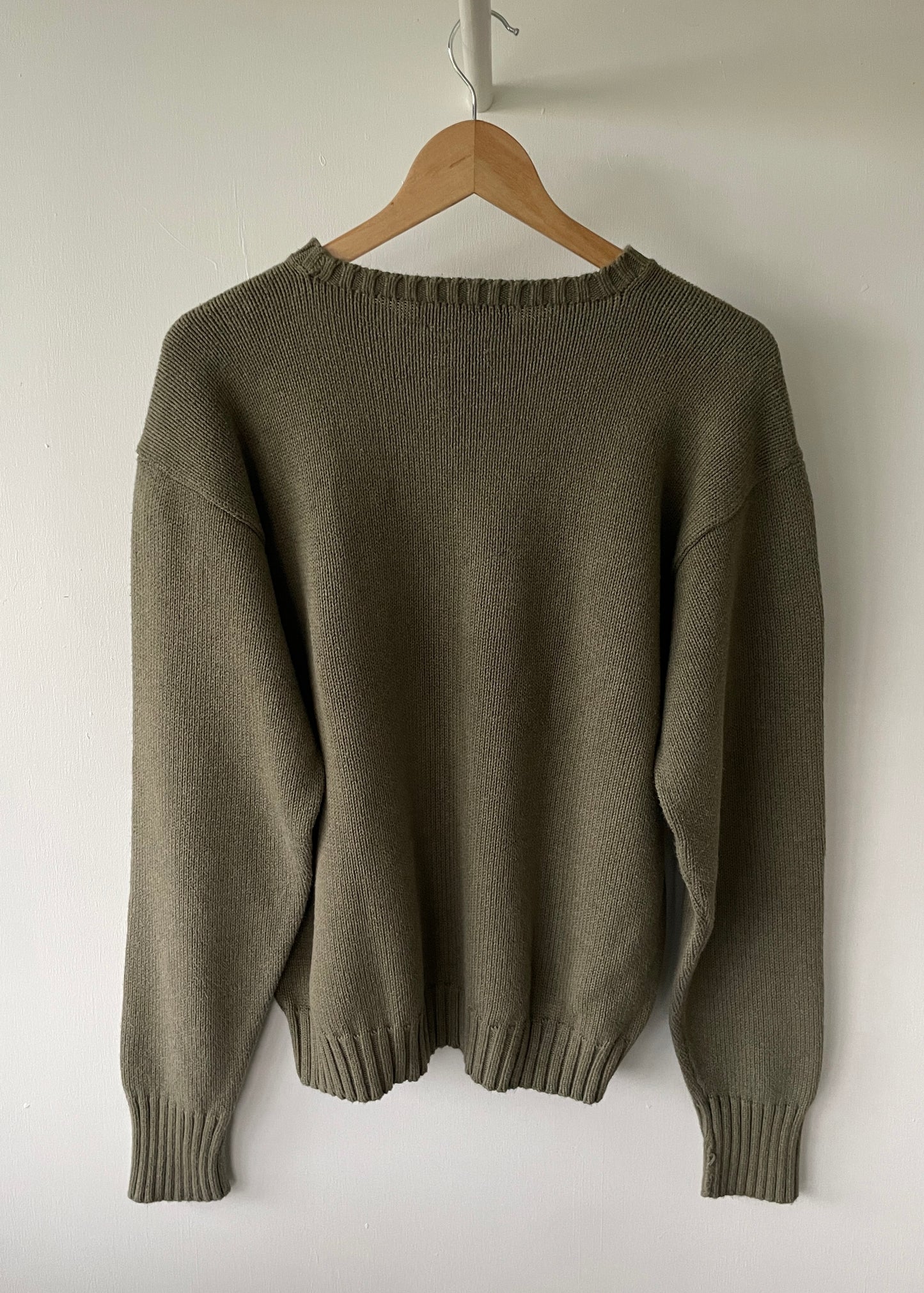 L - VINTAGE RALPH LAUREN KNITTED SWEATSHIRT