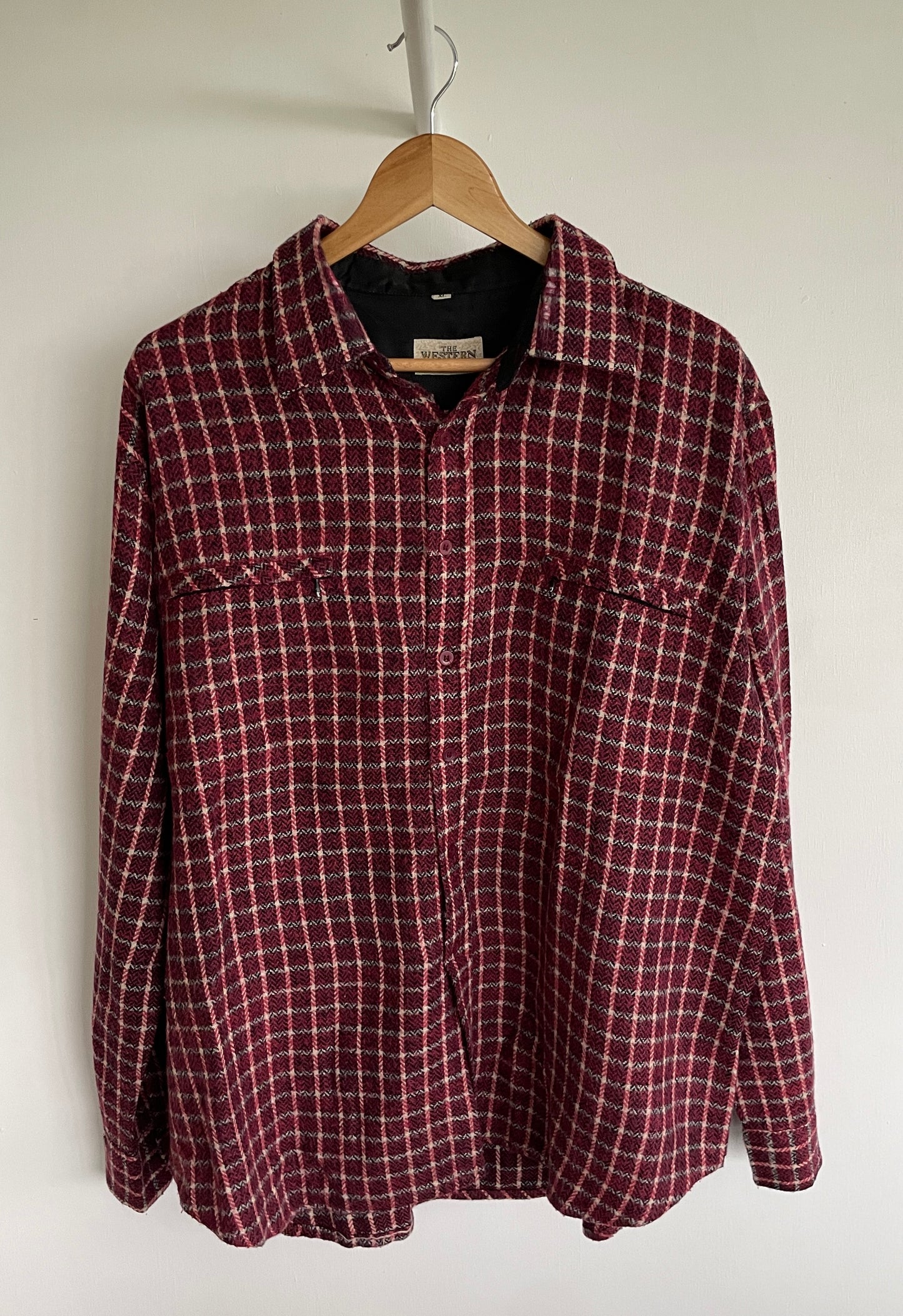 L - VINTAGE FLANNEL SHIRT