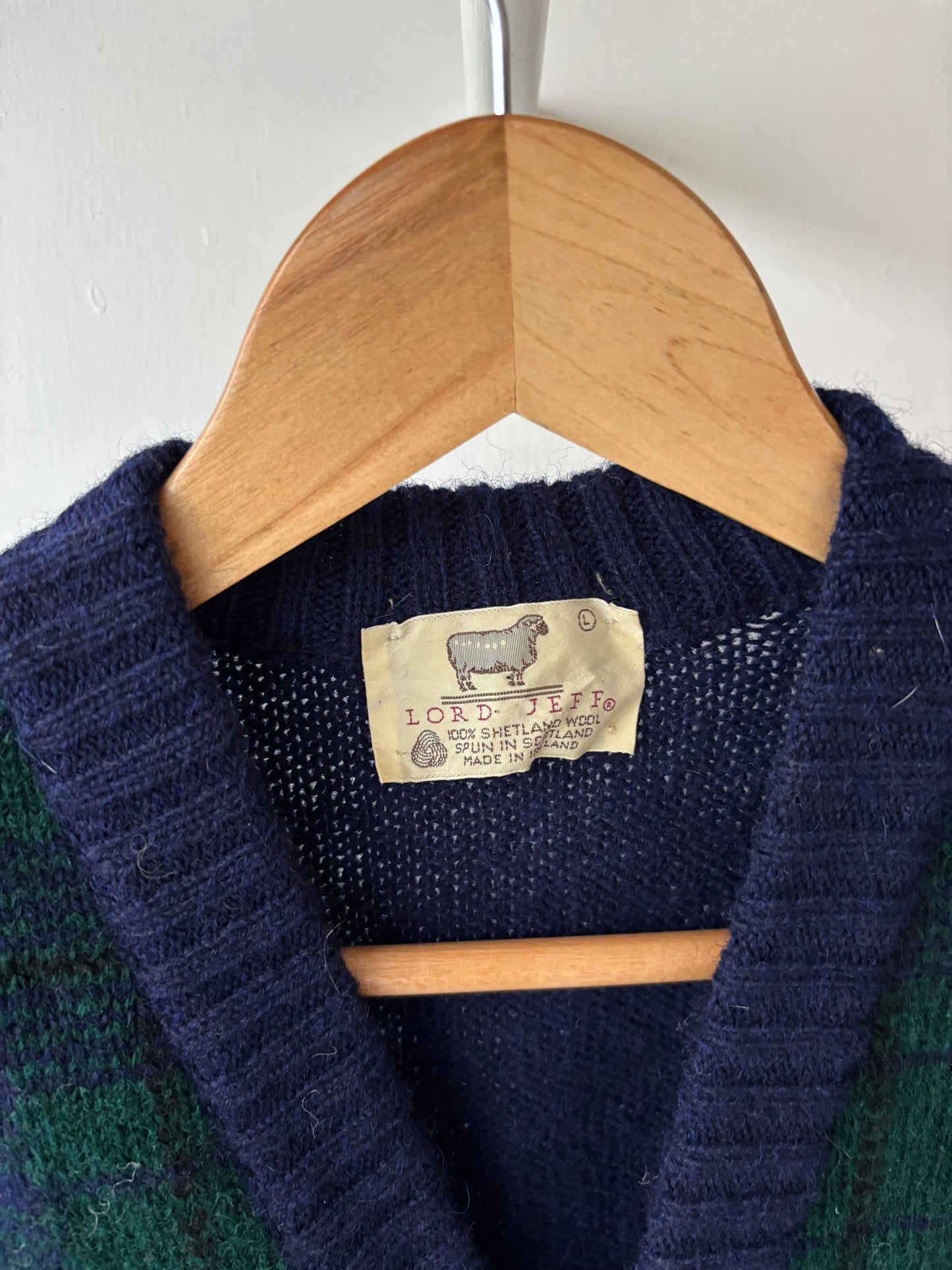 M - VINTAGE KNITTED VEST