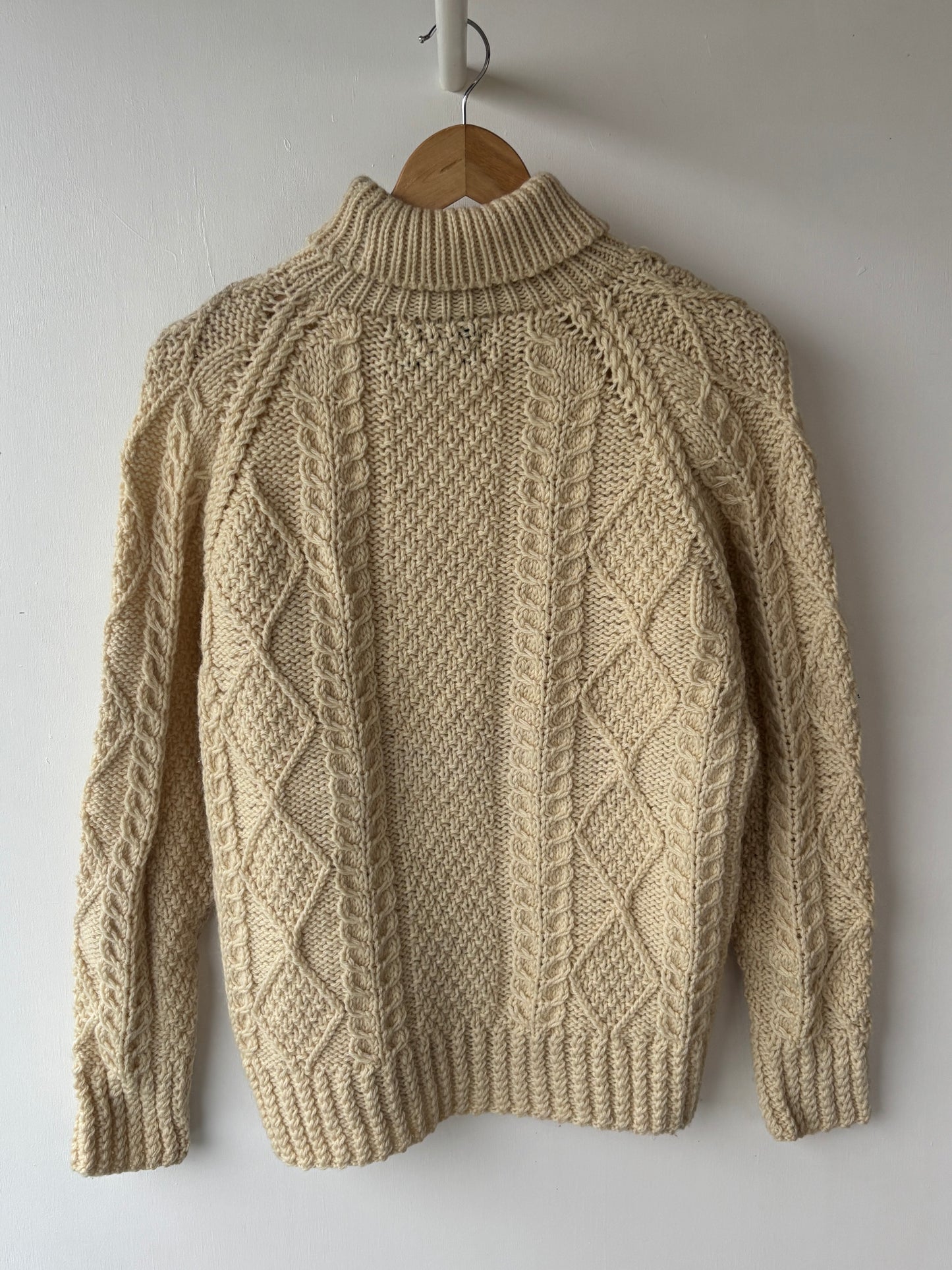 M - VINTAGE ARAN SWEATSHIRT