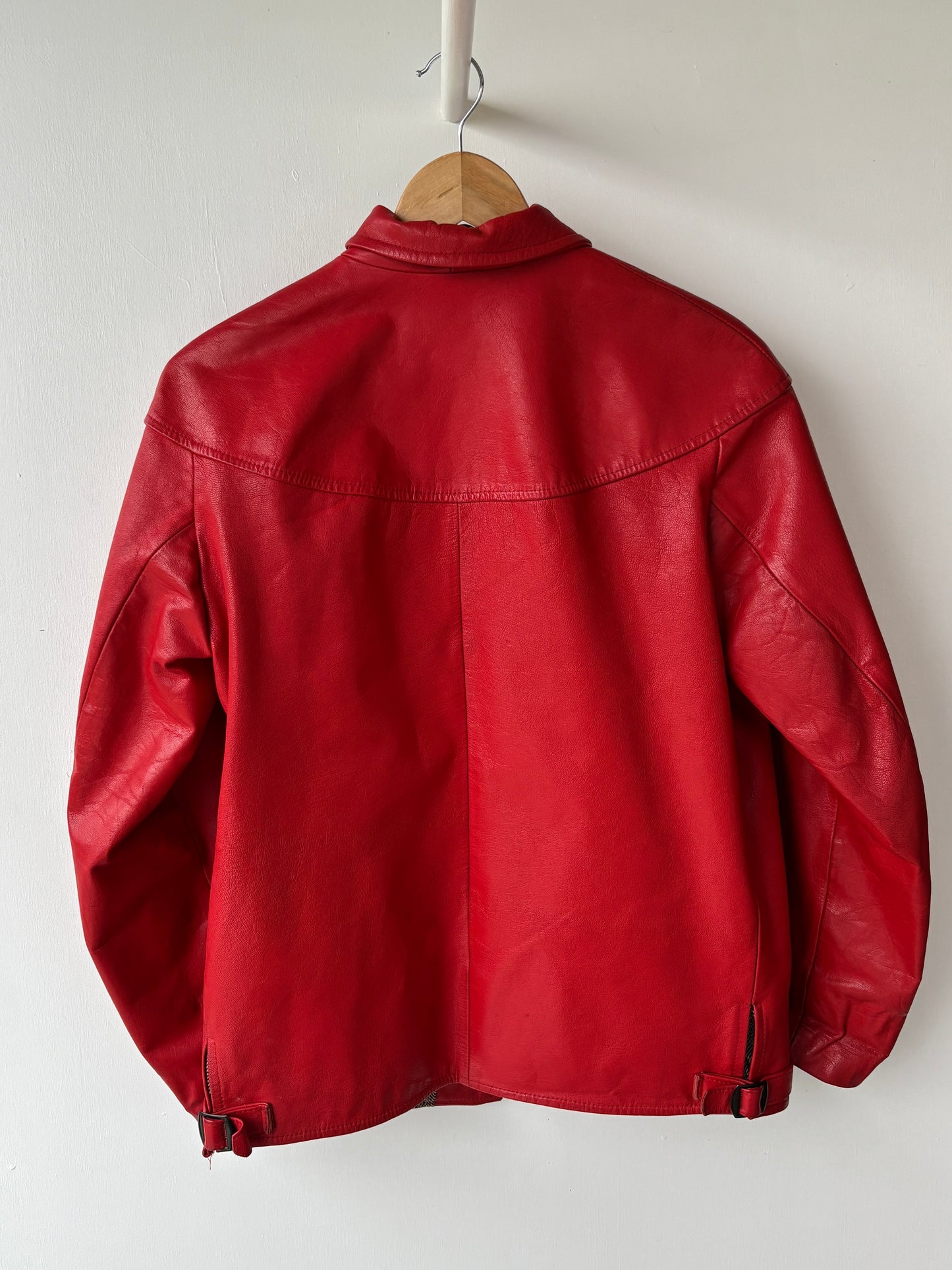 S - VINTAGE LEATHER JACKET