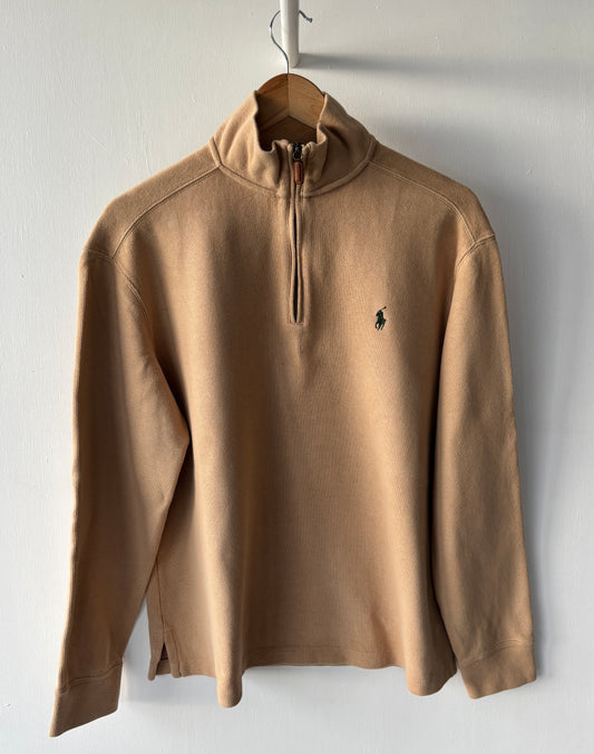 L - VINTAGE RALPH LAUREN QUARTER ZIP SWEATSHIRT