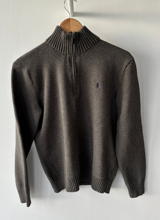 S - VINTAGE RALPH LAUREN QUARTER ZIP SWEATSHIRT