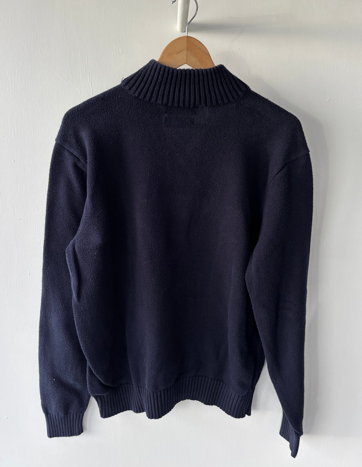 L - VINTAGE RALPH LAUREN QUARTER ZIP SWEATSHIRT