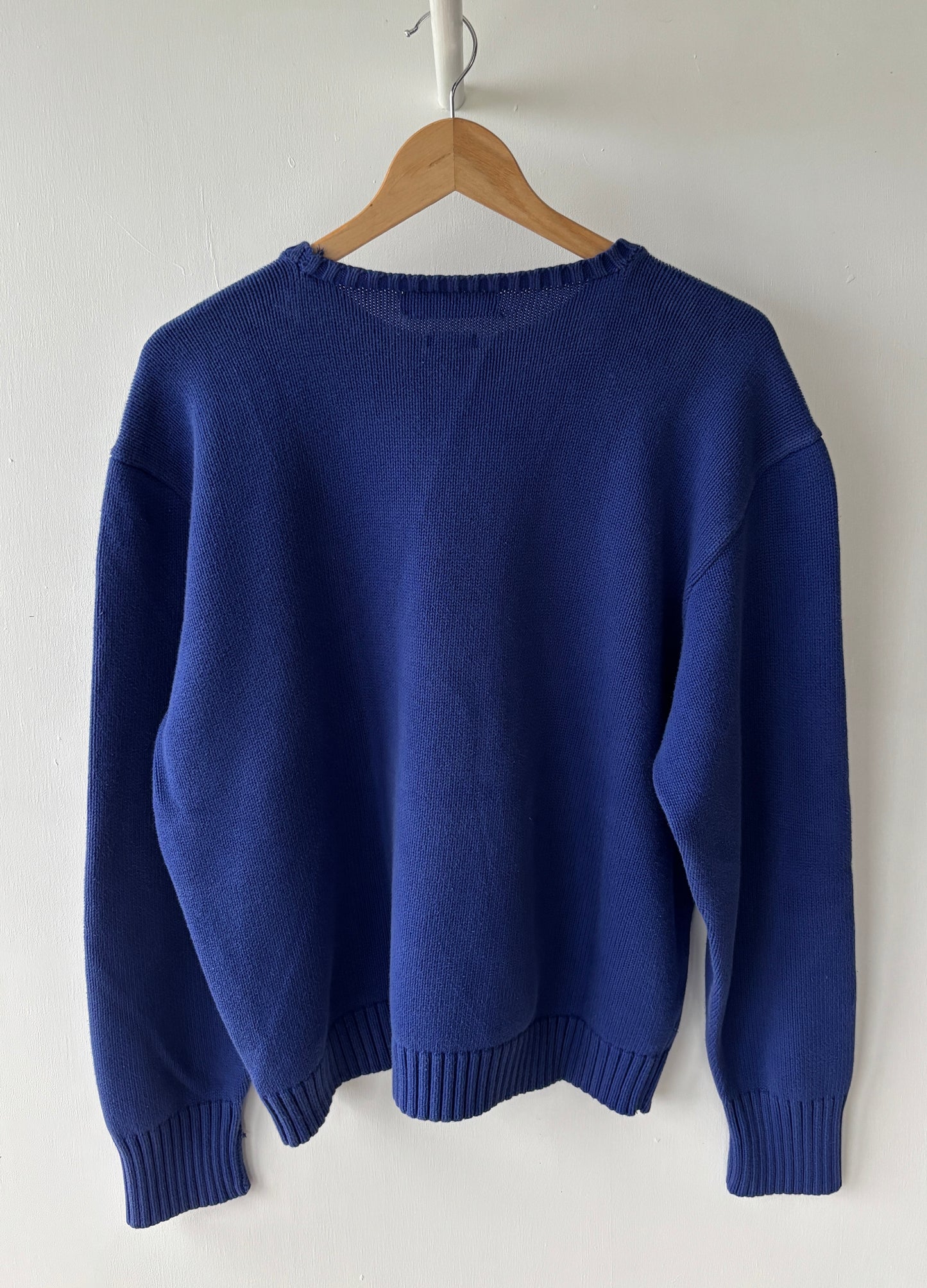 L - VINTAGE RALPH LAUREN KNITTED SWEATSHIRT