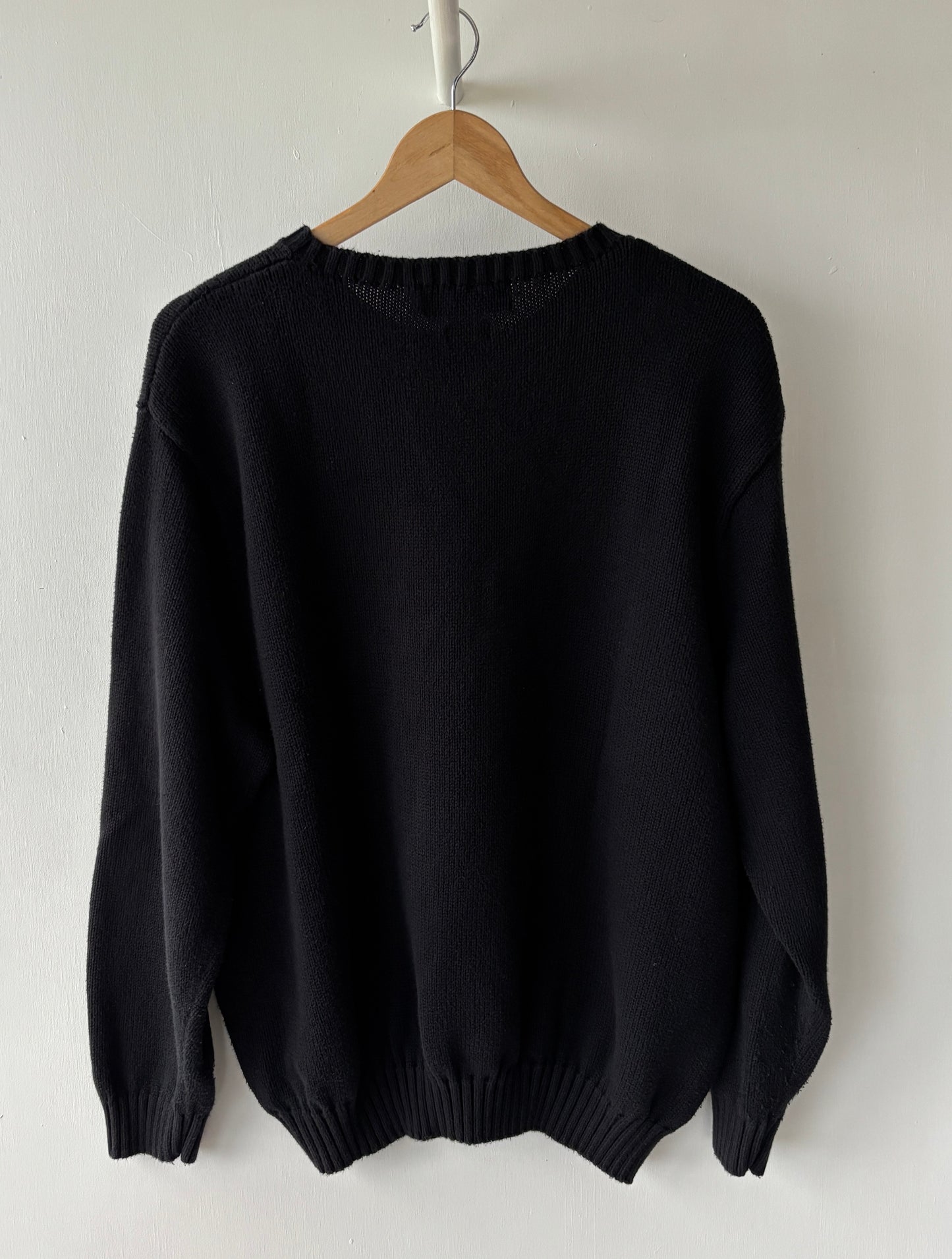 XL - VINTAGE RALPH LAUREN KNITTED SWEATSHIRT