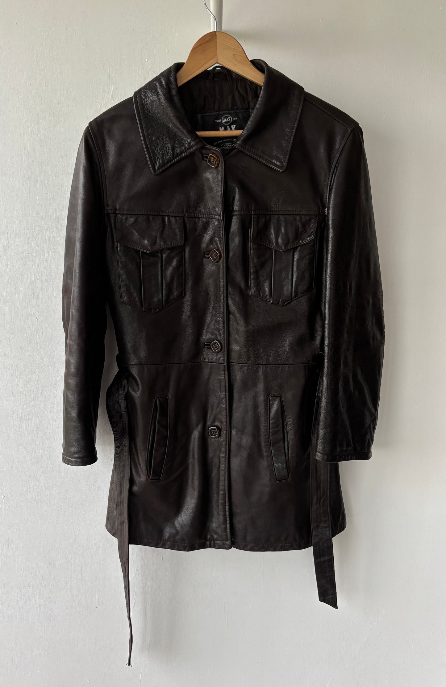 M - VINTAGE LEATHER JACKET