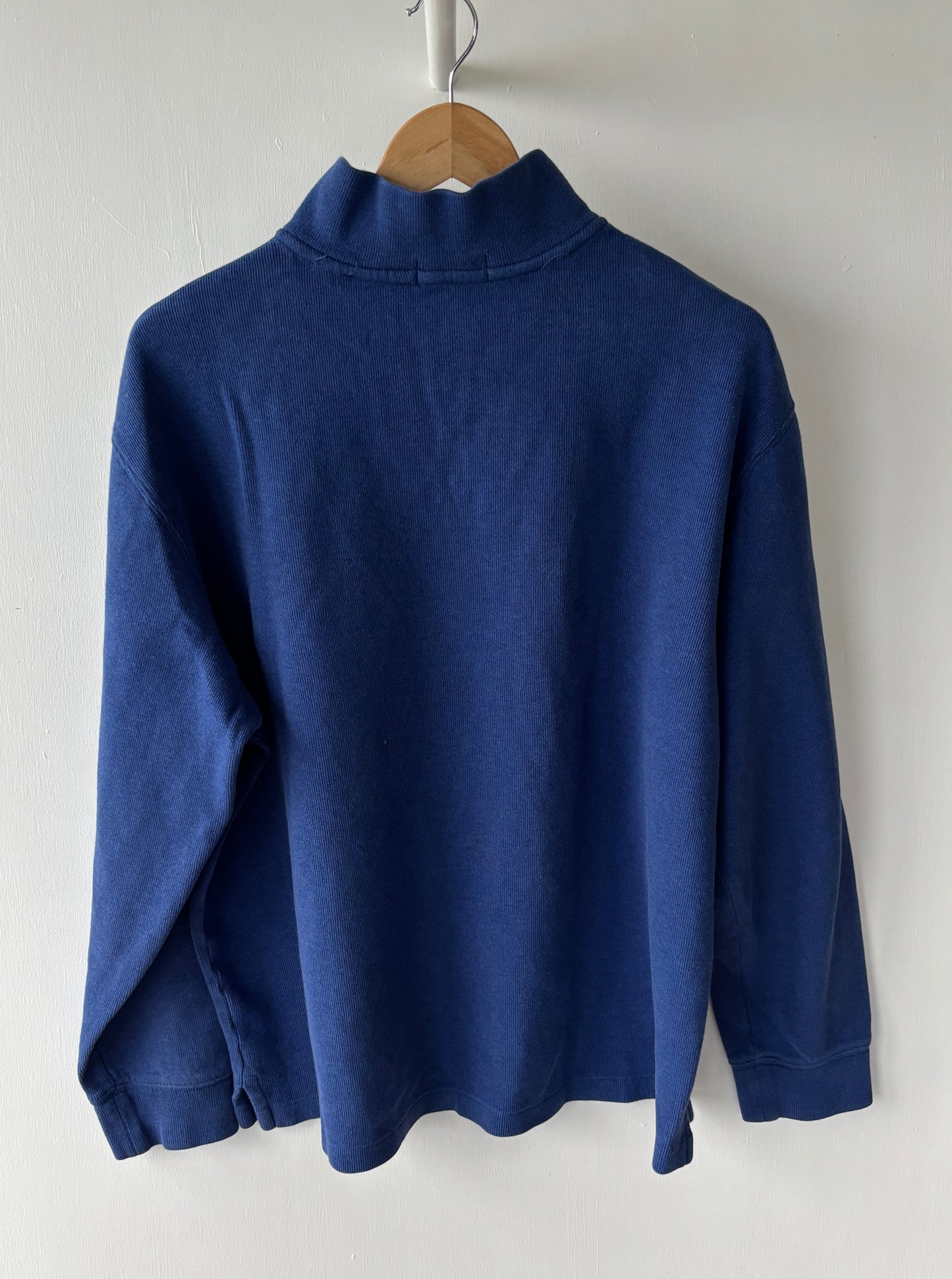 L - VINTAGE RALPH LAUREN QUARTER ZIP SWEATSHIRT