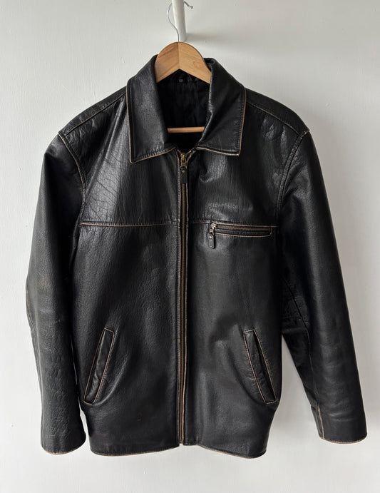 M - VINTAGE LEATHER JACKET