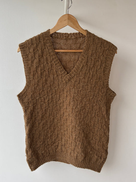 M - VINTAGE KNITTED VEST