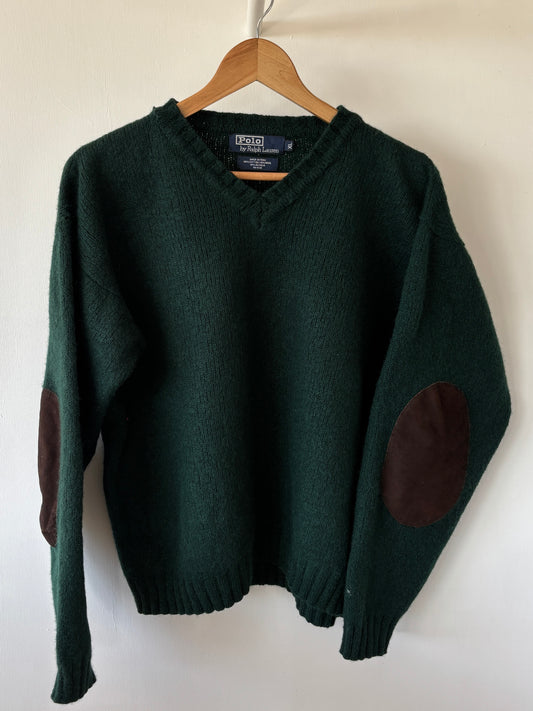 M - VINTAGE RALPH LAUREN KNITTED SWEATSHIRT