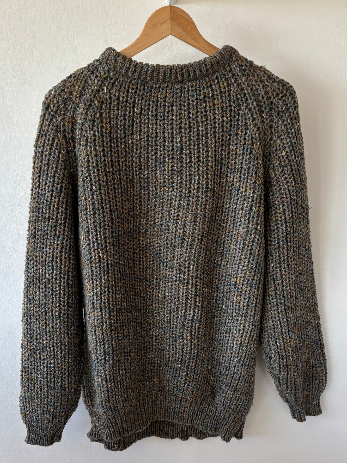 L - VINTAGE ARAN SWEATSHIRT