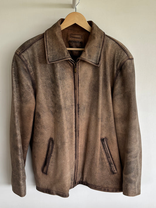 M - VINTAGE LEATHER JACKET