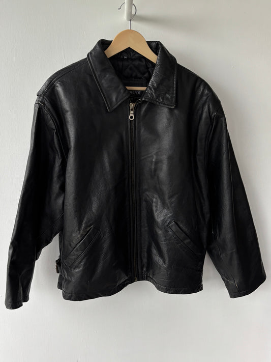 M - VINTAGE LEATHER JACKET