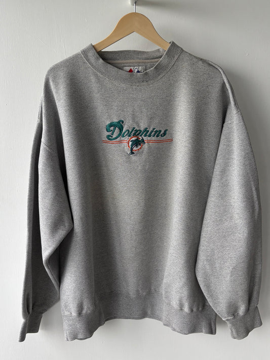 XL - VINTAGE DOLPHINS HOODIE