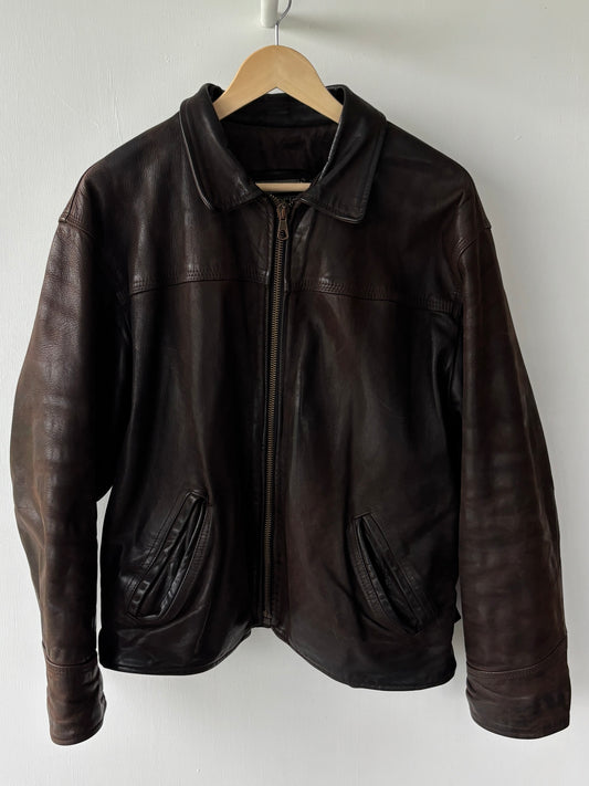 M - VINTAGE LEATHER JACKET