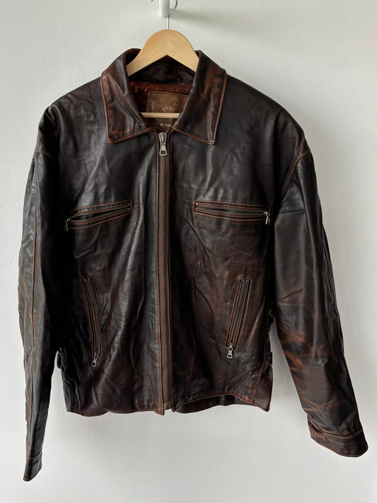 M - VINTAGE LEATHER JACKET