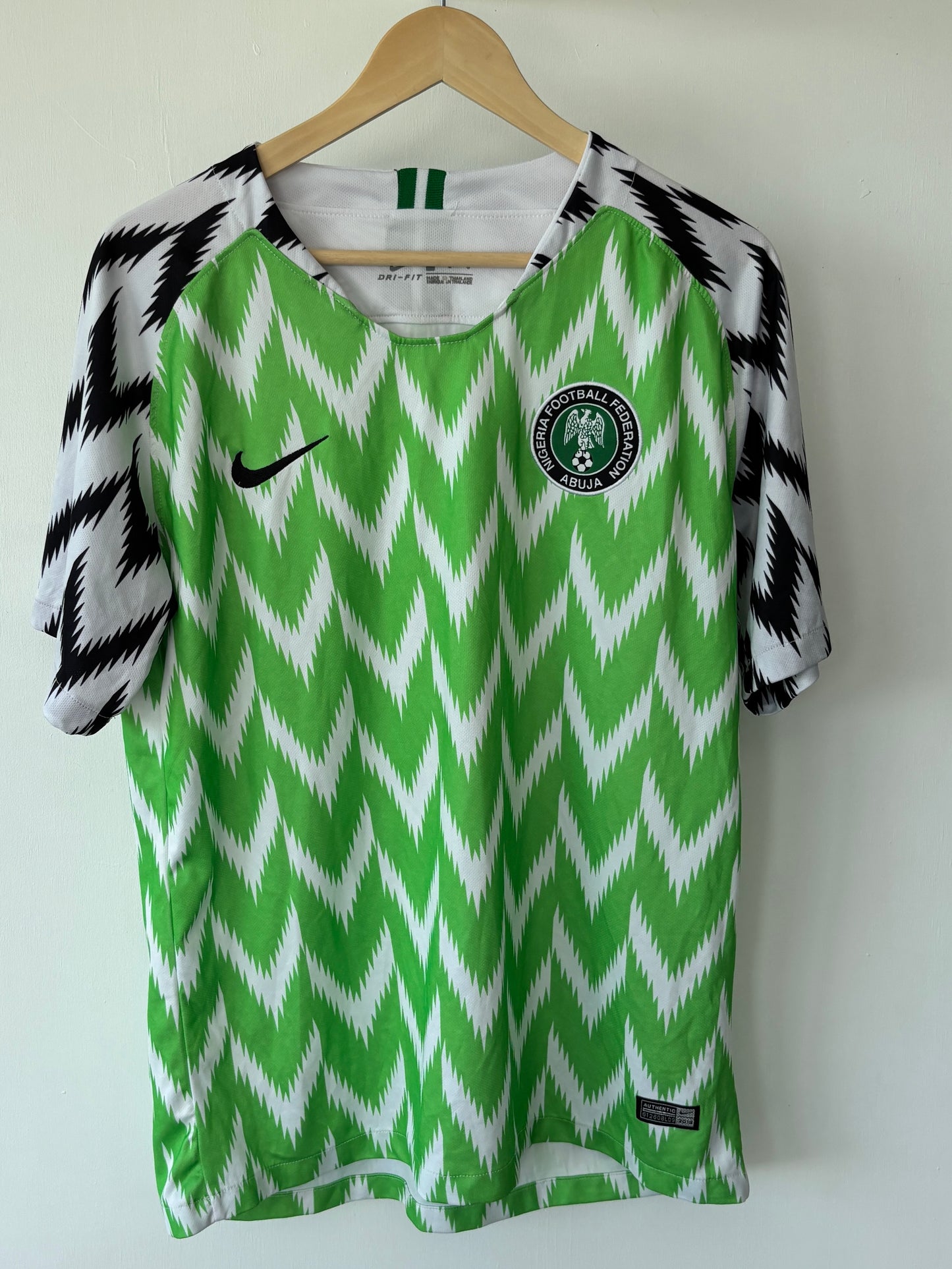 L - VINTAGE NIGERIA LARRY 2018 JERSEY