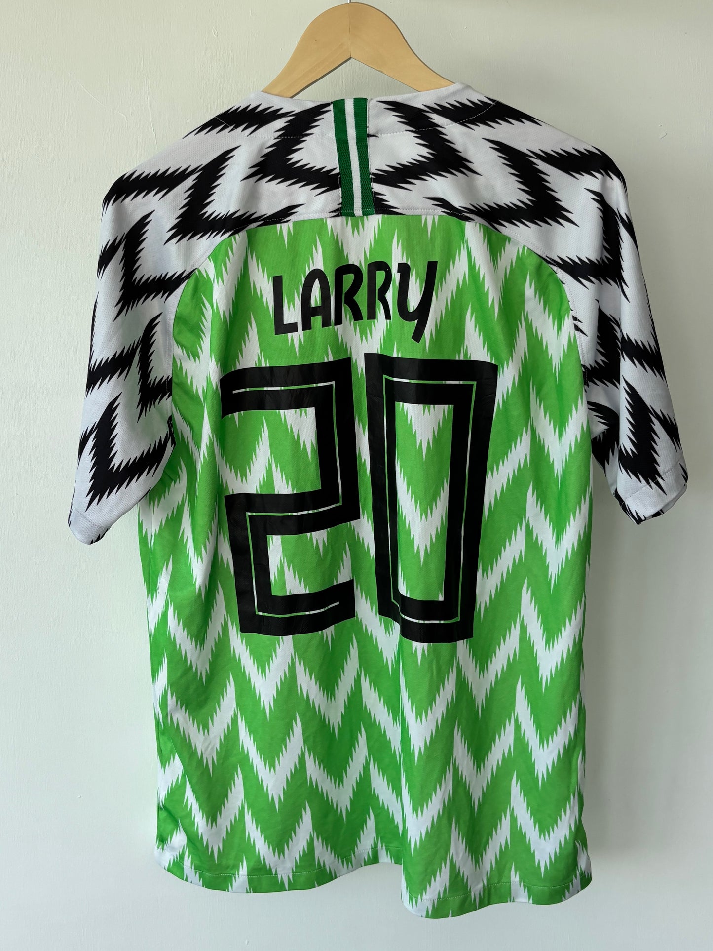 L - VINTAGE NIGERIA LARRY 2018 JERSEY