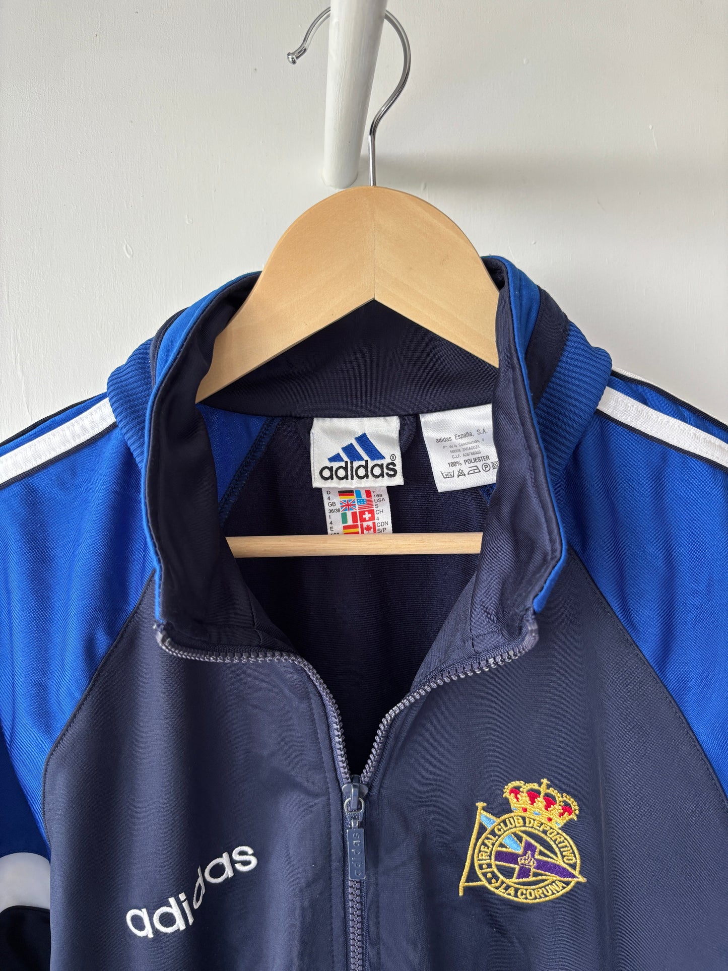 S - VINTAGE 96/98 DEPORTIVO LA CORUNA TRACK JACKET