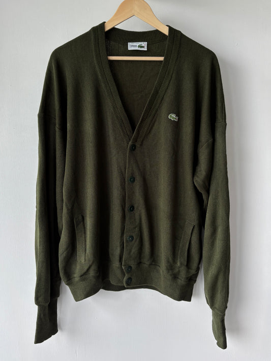 XL - VINTAGE LACOSTE CARDIGAN