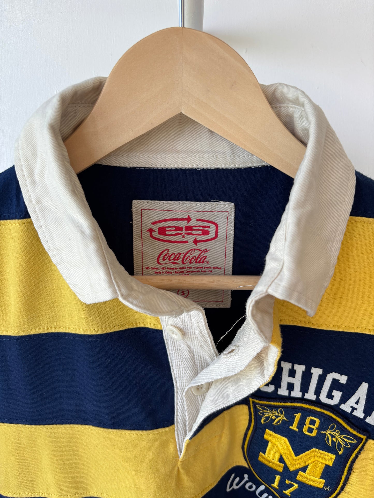 S - VINTAGE RUGBY POLO SHIRT