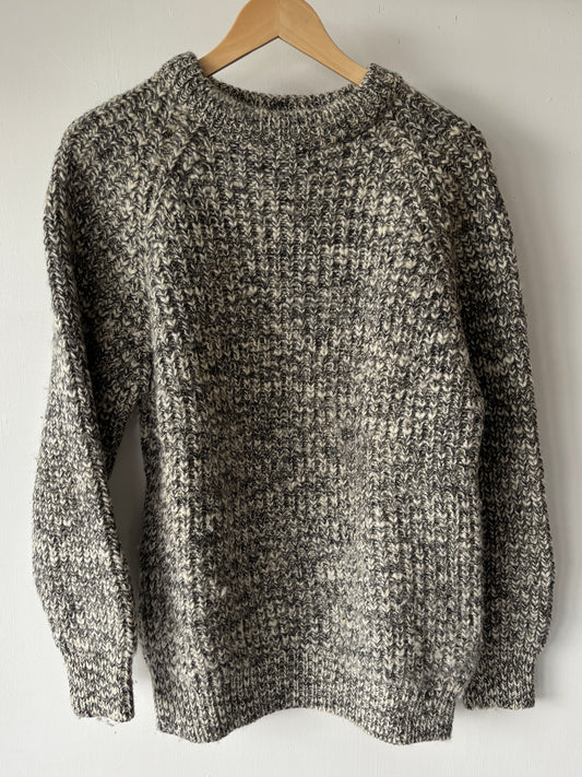 M - VINTAGE ARAN SWEATSHIRT