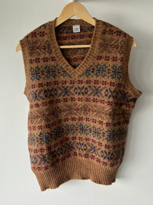 M - VINTAGE KNITTED VEST