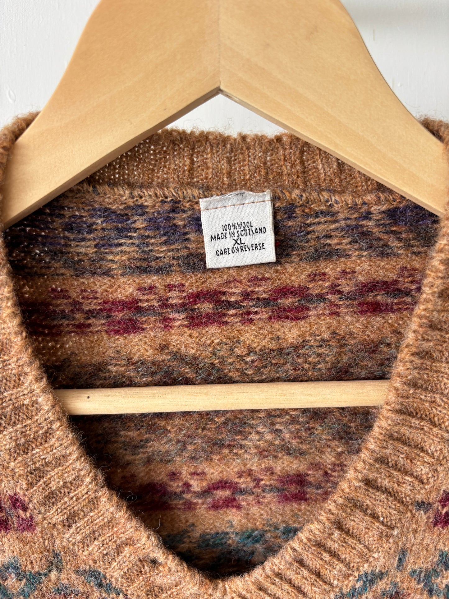 M - VINTAGE KNITTED VEST