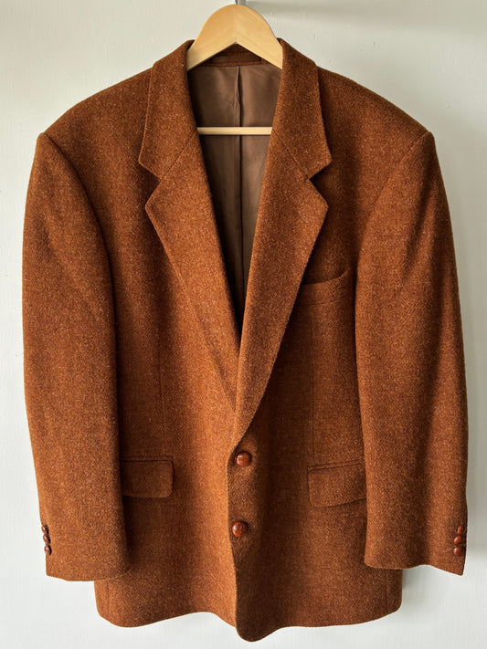 M - VINTAGE HARRIS TWEED BLAZER